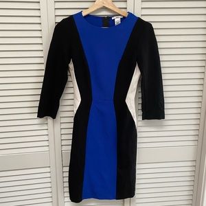 BAR lll Dress Mini black, navy white